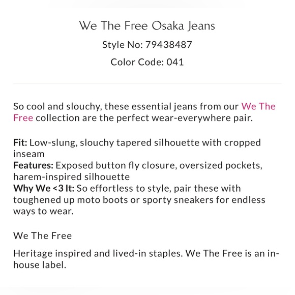 EUC Free People Osaka Barrel Jeans size 25 - Picture 6 of 12